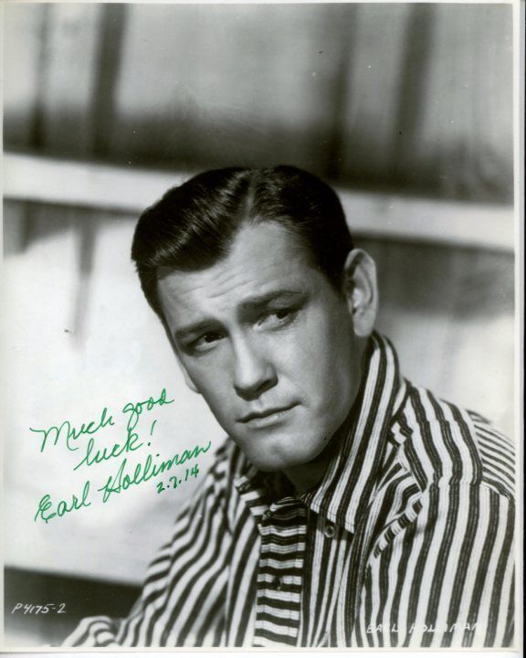 EARL HOLLIMAN Signed Autographed Photo Poster painting