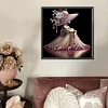 Elegante Dame - speziell geformte Diamond Painting - 30*30cm