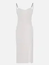 Chain Split-Joint Midi Dress