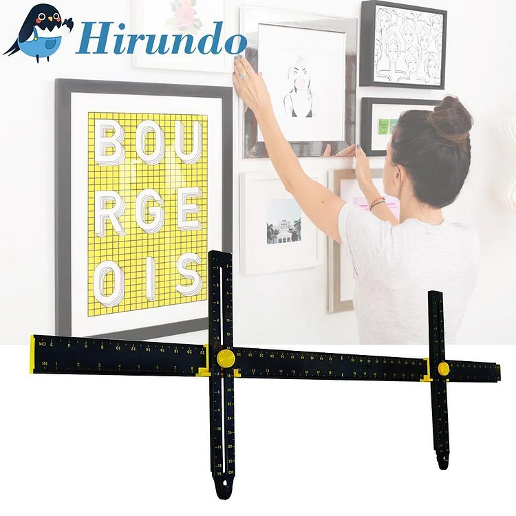 Hirundo Picture Hang-Help Ruler | 168DEAL