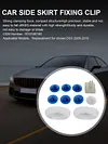 10Pcs Side Skirt Attachment Kit Side Skirt Fixture Kit for Citroen DS3 2009-2015