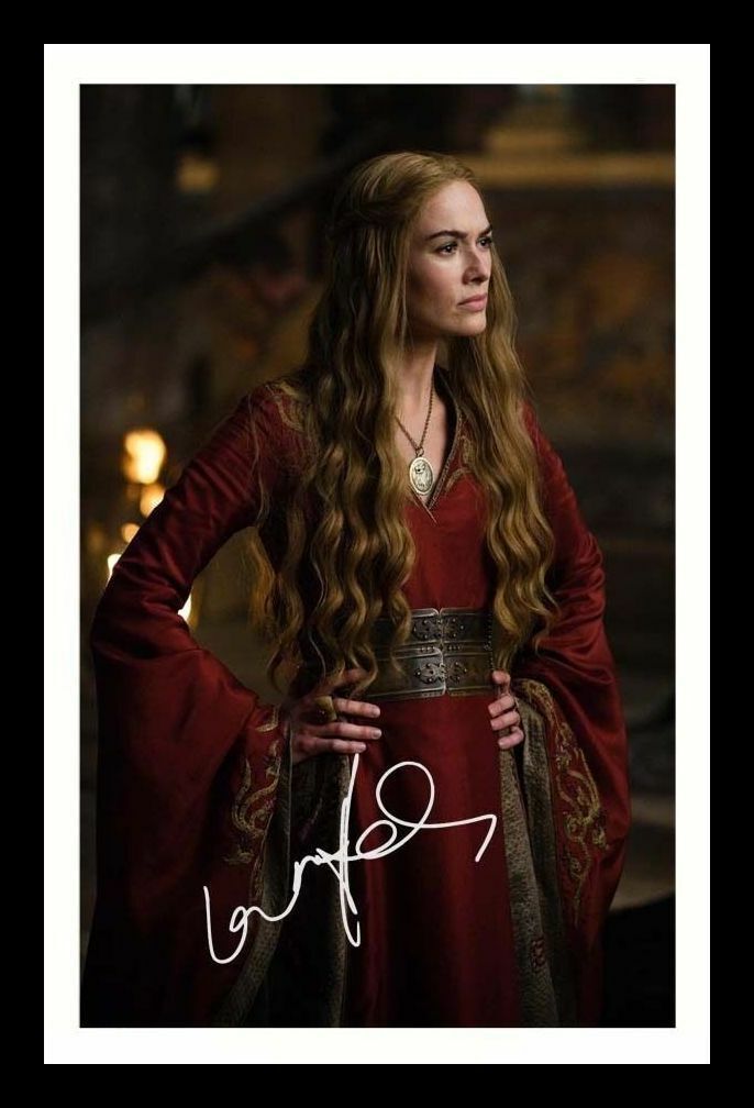 Lena Headley - Game Of Thrones Autograph Signed & Framed Photo Poster painting