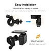 Solar Motorcycle TPMS LCD Display TPMS Tire Pressure Alarm Monitor Wireless TPMS