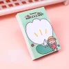 8PCS Adorable Cartoon Girl 80 Pages Post-it Notes Portable Notebooks School Student Kids Cute Stationery Gift