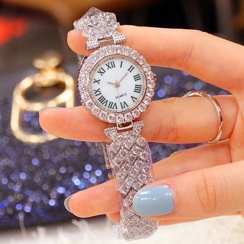 Casual Round Jewelry Buckle Quartz Women’s Watches