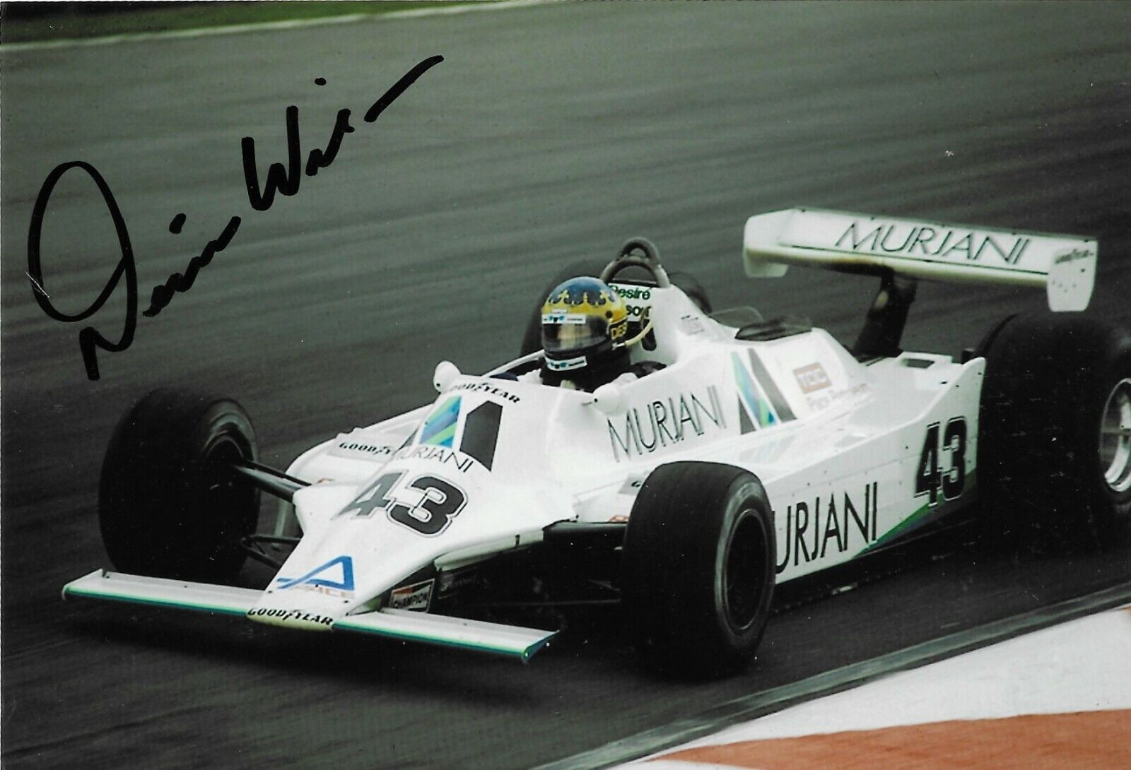 DESIRE WILSON SIGNED 4X6* Photo Poster painting FORMULA ONE F1 (FORMEL 1 AUTOGRAPH)