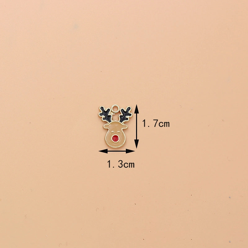 10 PCS/Package 20 * 27mm Alloy Deer Elk Pendant Jewelry Accessories