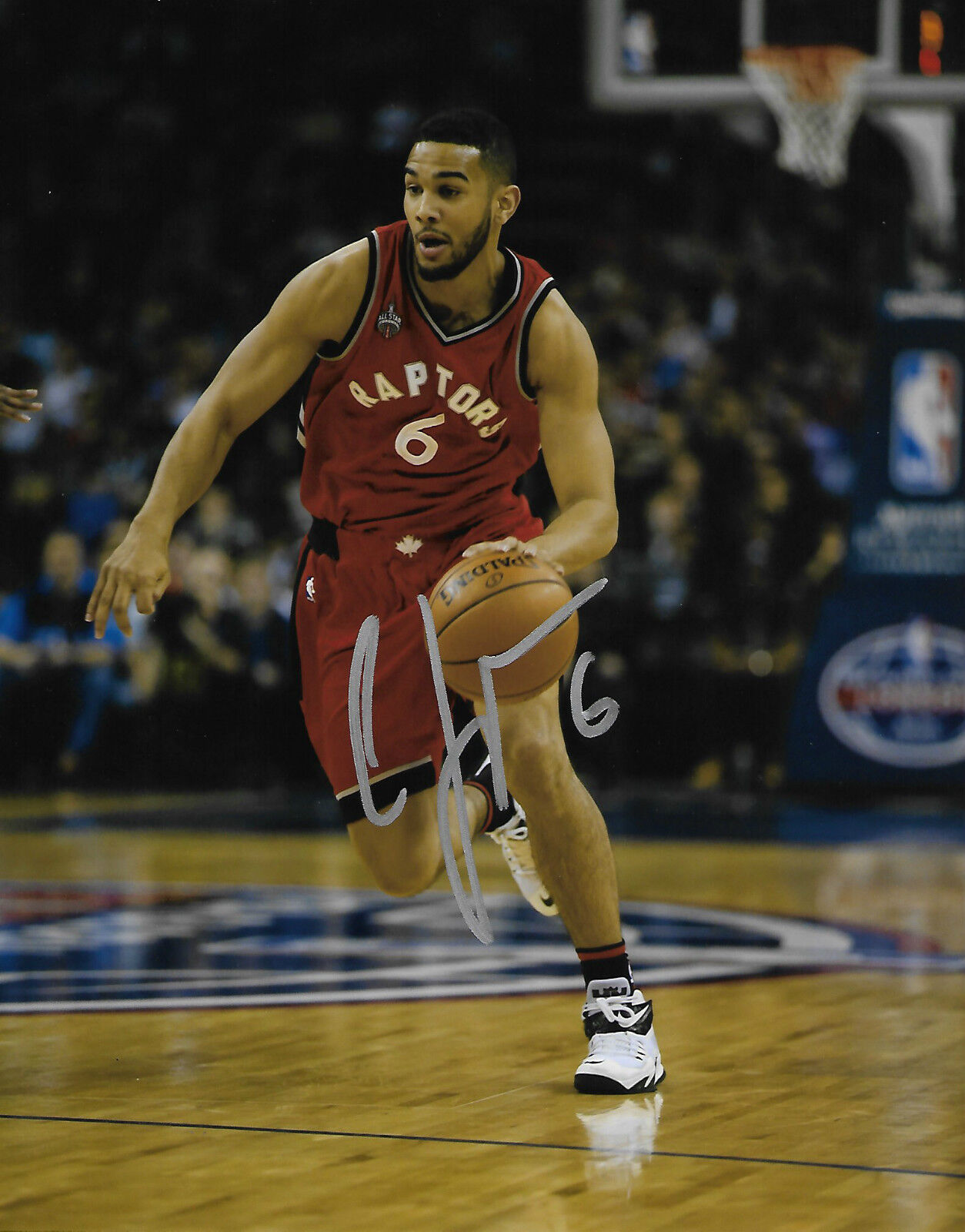 Toronto Raptors Cory Joseph Autographed Signed 8x10 NBA Photo Poster painting COA A