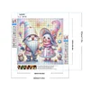 Diamond Painting -DIY Round Drill Couple Gnome