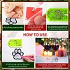 8PCS DIY Diamond Painting Art Wine Glass Charms Paws Pendant Kits