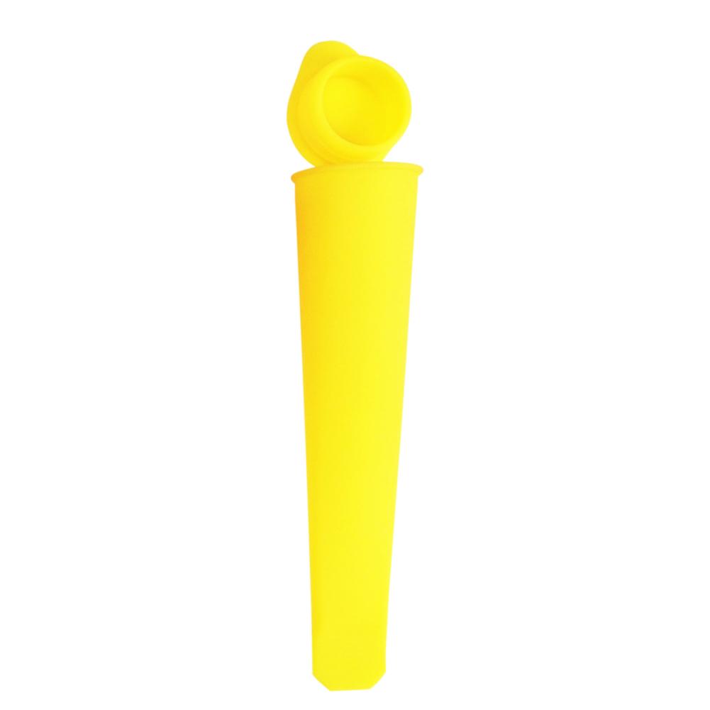 

Silicone DIY Ice Cream Mold Summer Ice Cube Popsicle Lolly Mould (Yellow*6), 501 Original