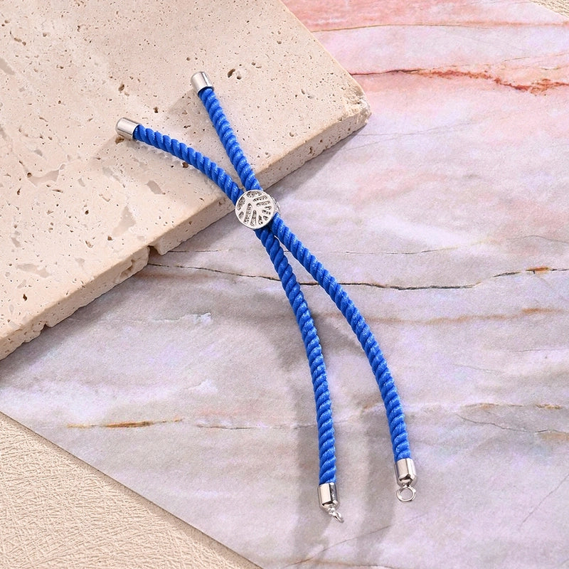 1 Strand/Package Cotton Rope Copper White Gold Plated Cord String Polished Jewelry Accessories Rope