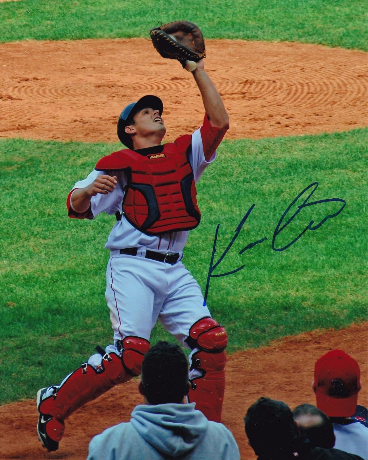 Kevin Cash autographed 8x10 Boston Red Sox#S791