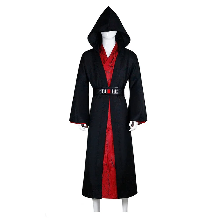 Sheev Palpatine Black Set Outfits Cosplay Costume Halloween Carnival Suit
