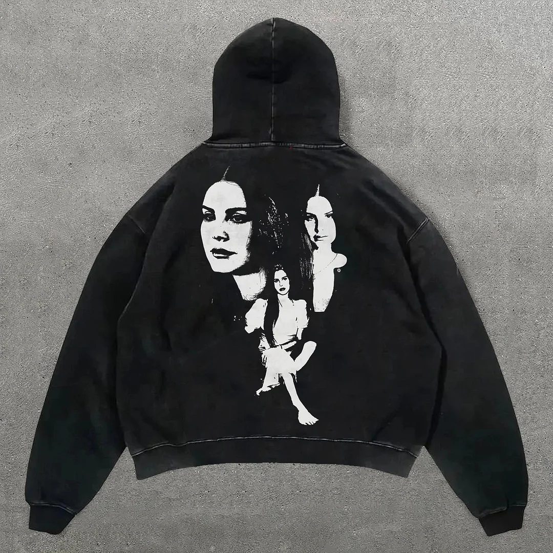 Personalized Print Long Sleeve Hoodies
