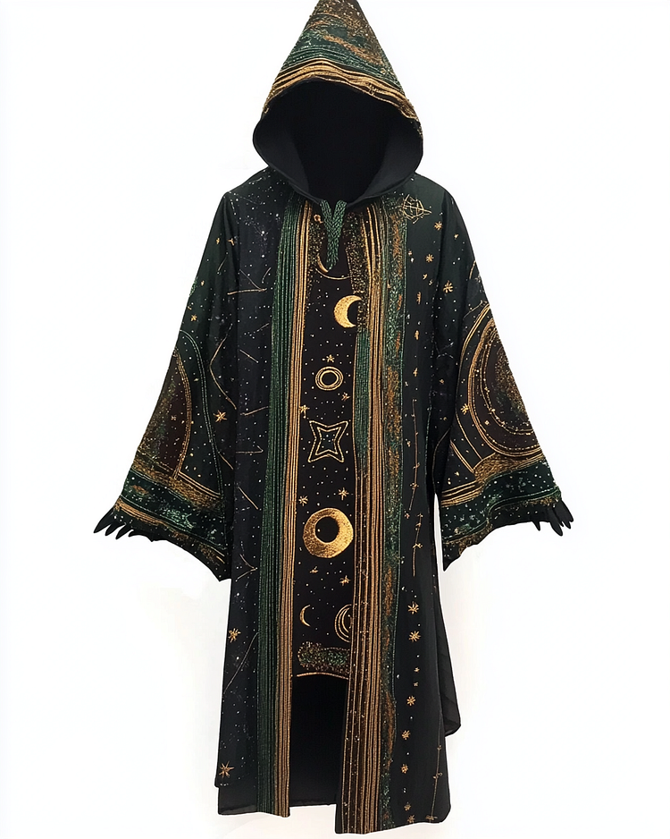 The moon and The stars long wizard cape c65a