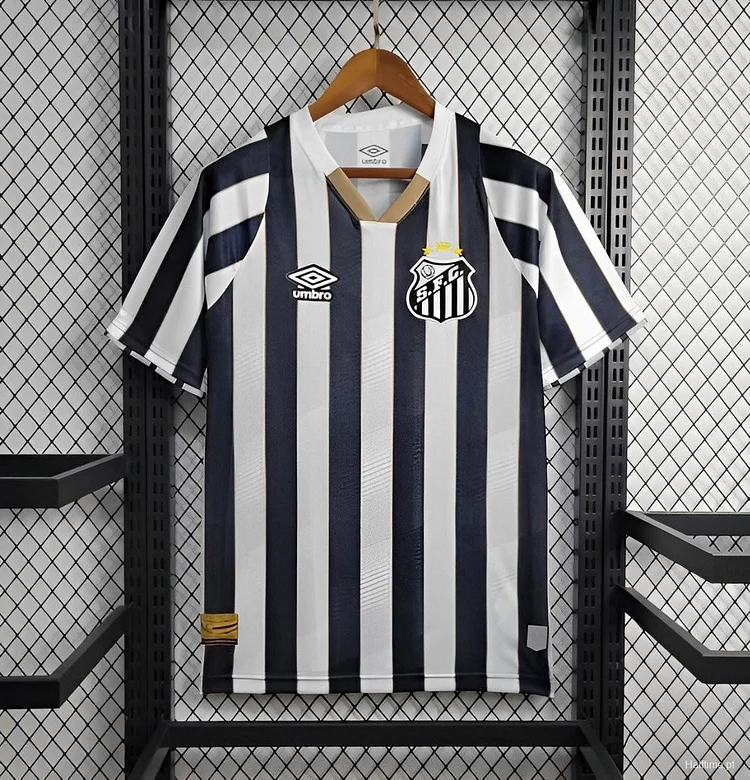 24-25 Santos away jersey(No Advertiser Version)