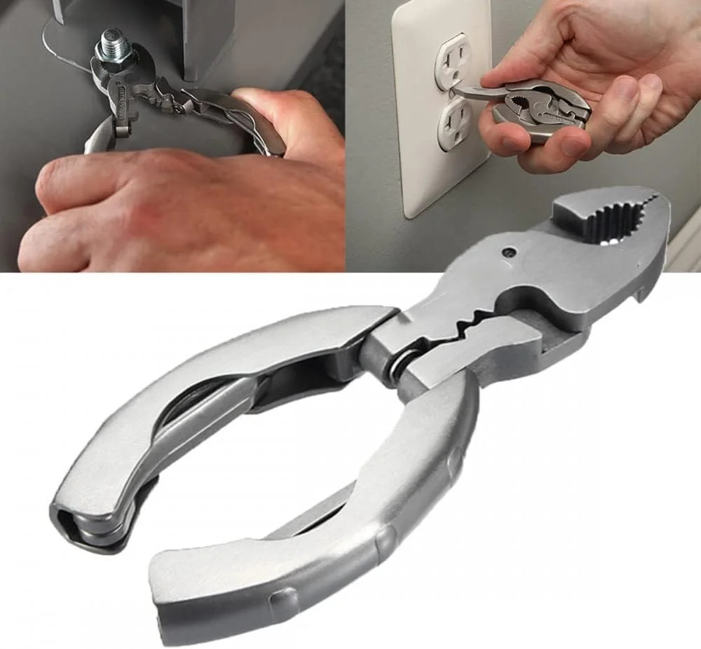 🔥Hot Sale 49% Off🔥Mini multifunctional tool. 9-in-1 multifunctional pliers screwdriver pocket tool🛠️
