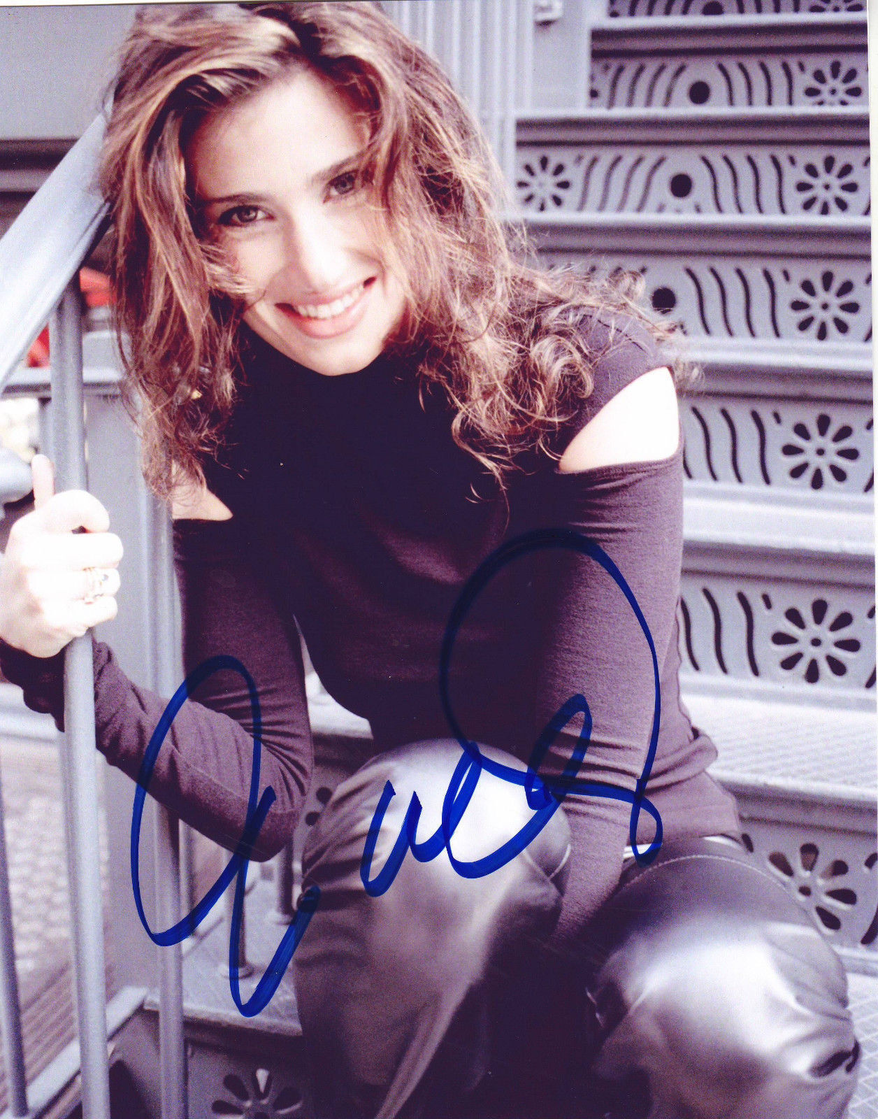 IDINA MENZEL AUTOGRAPH SIGNED PP Photo Poster painting POSTER