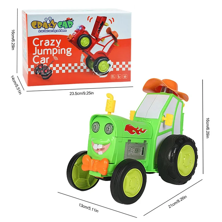 Remote Control Stunt Crazy Dancing Toy Car