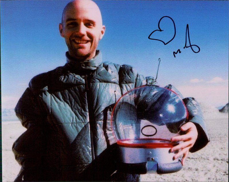 Moby authentic signed EDM DJ 8x10 Photo Poster painting W/Cert Autographed EDC Dub step A4