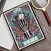 Totenkopf Tarot - 5d DIY Basteln Notizbuch