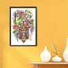 Flower Street Lights-14CT Stamped Cross Stitch 27*38cm/10.63*14.96in tapestrymarket