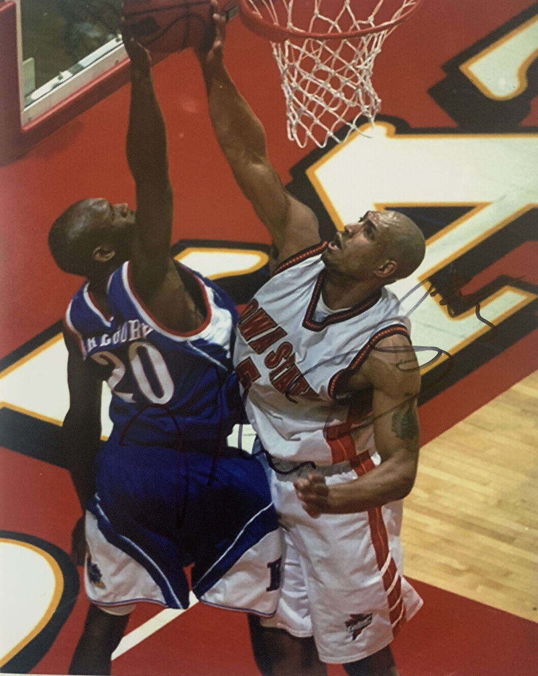 MARCUS FIZER IOWA STATE BASKETBALL COACH 8x10 SIGNED Photo Poster painting AUTOGRAPHED RARE