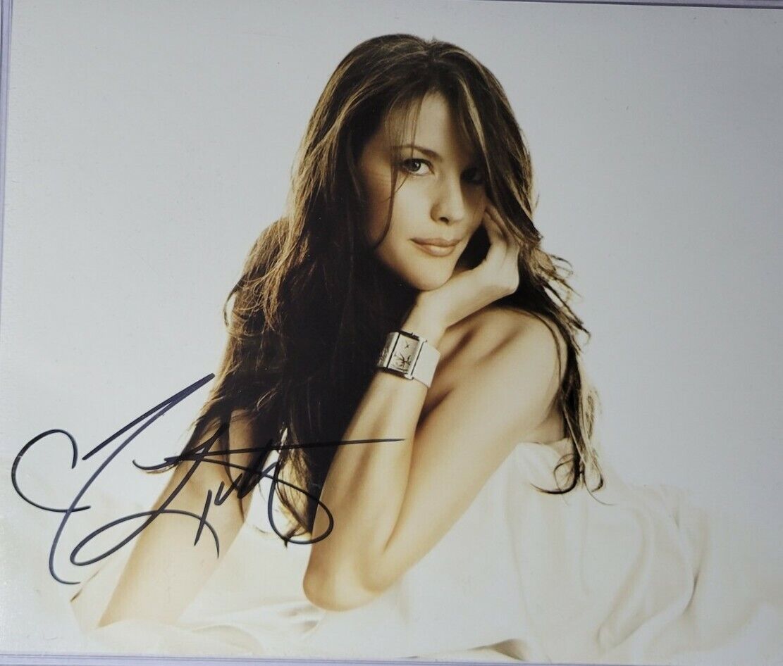 Liv Tyler Authentic Autographed 8x10 Photo Poster painting w/ COA