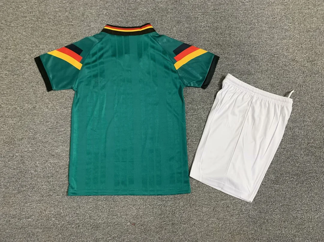 1992 Retro Kids Size Germany Away Soccer Jersey