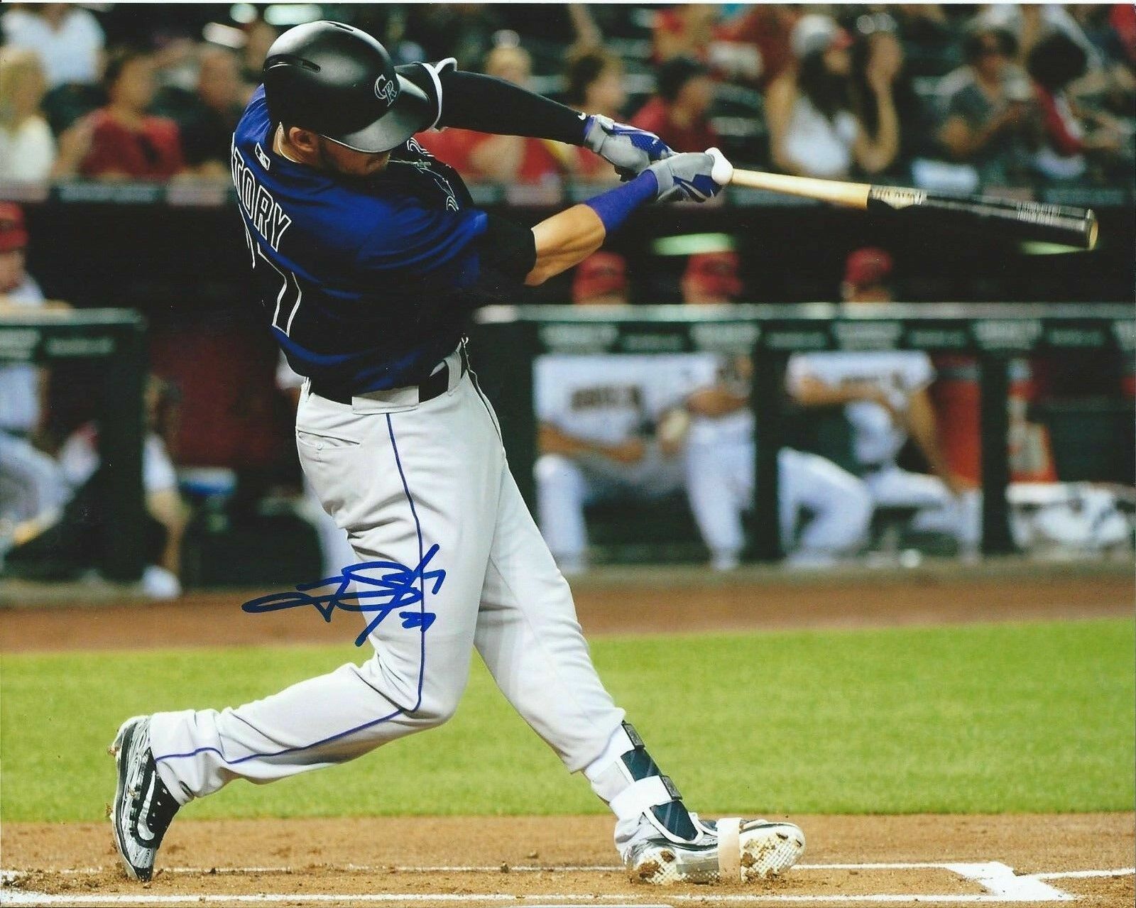 Trevor Story Autographed Signed 8x10 Photo Poster painting ( Rockies ) REPRINT