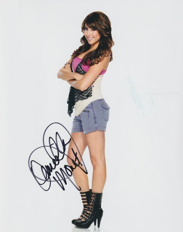 Daniella Monet signed 8x10 Photo Poster painting