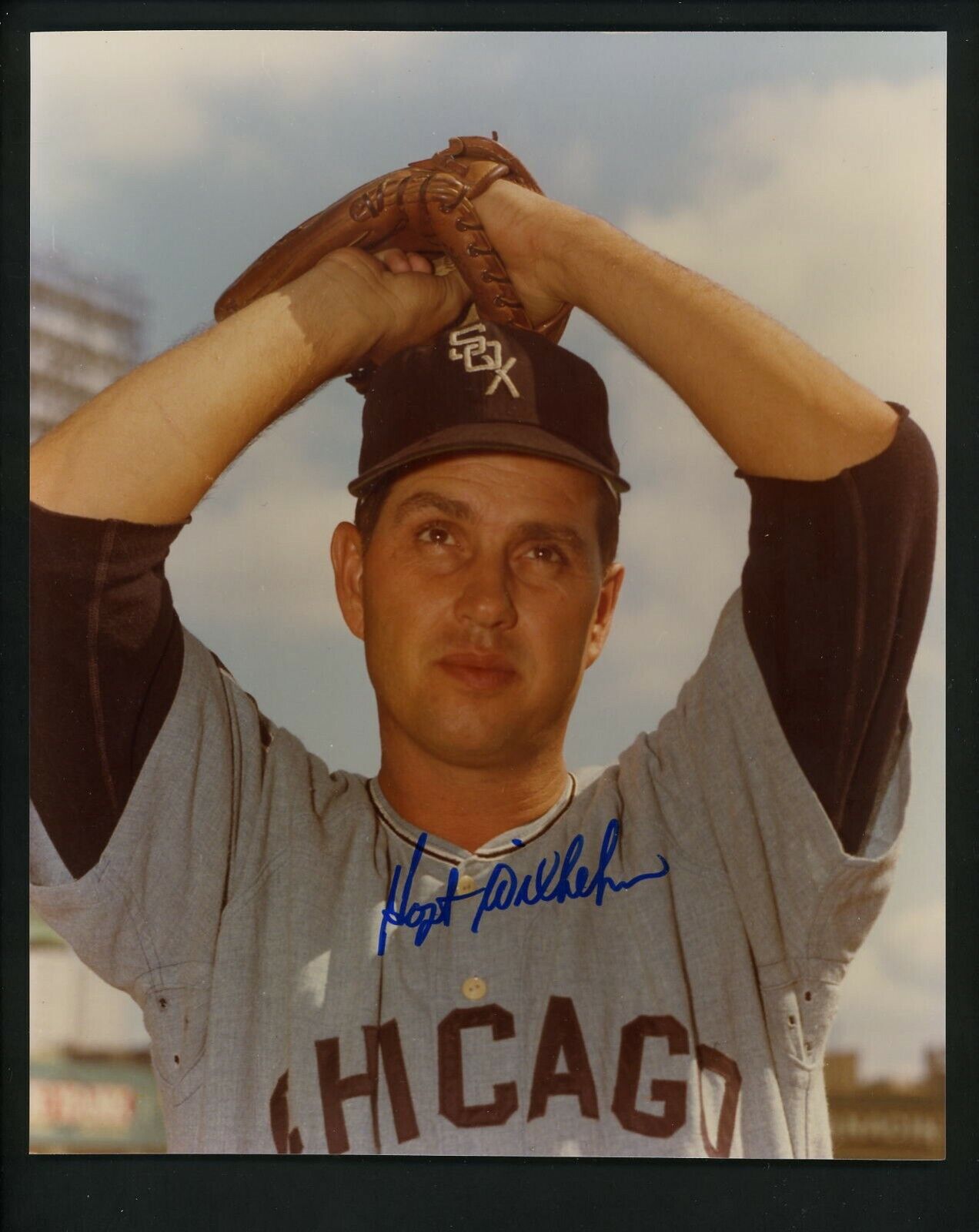 Hoyt Wilhelm Signed Autographed 8 x 10 Photo Poster painting Chicago White Sox