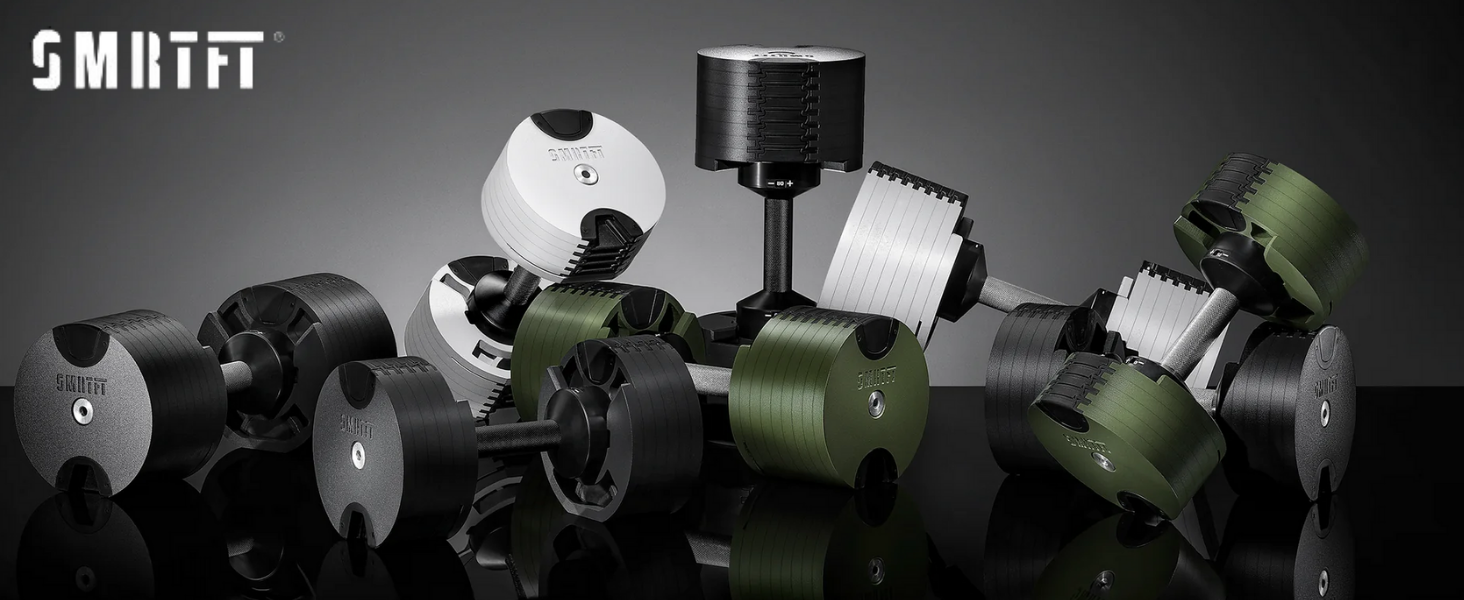 SMRTFT nuobells banner image dumbbells