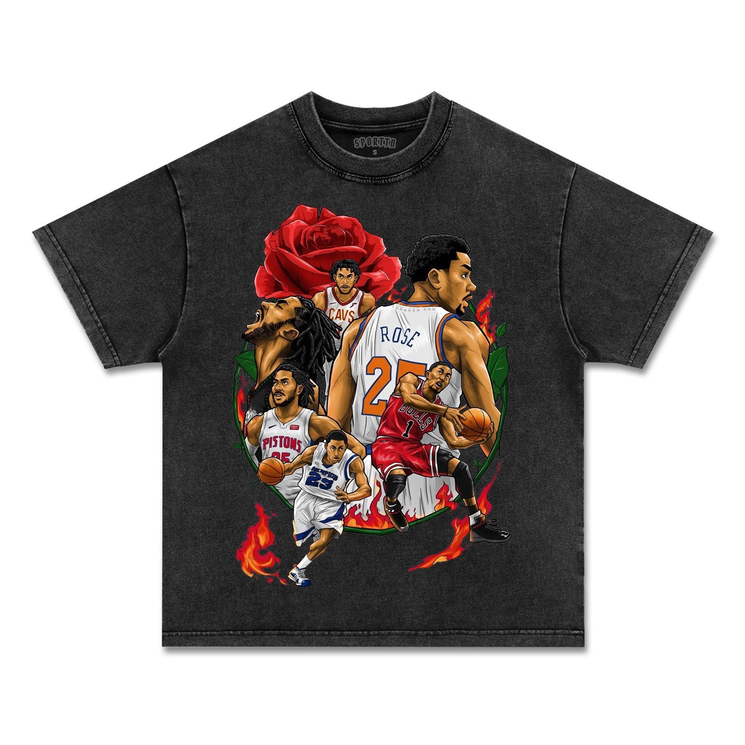 VINTAGE TEE丨DERRICK ROSE