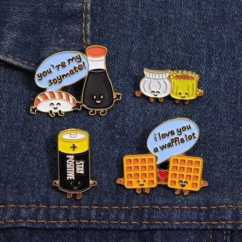 Cartoon Style Cute Modern Style Geometric Alloy Plating Women’s Brooches