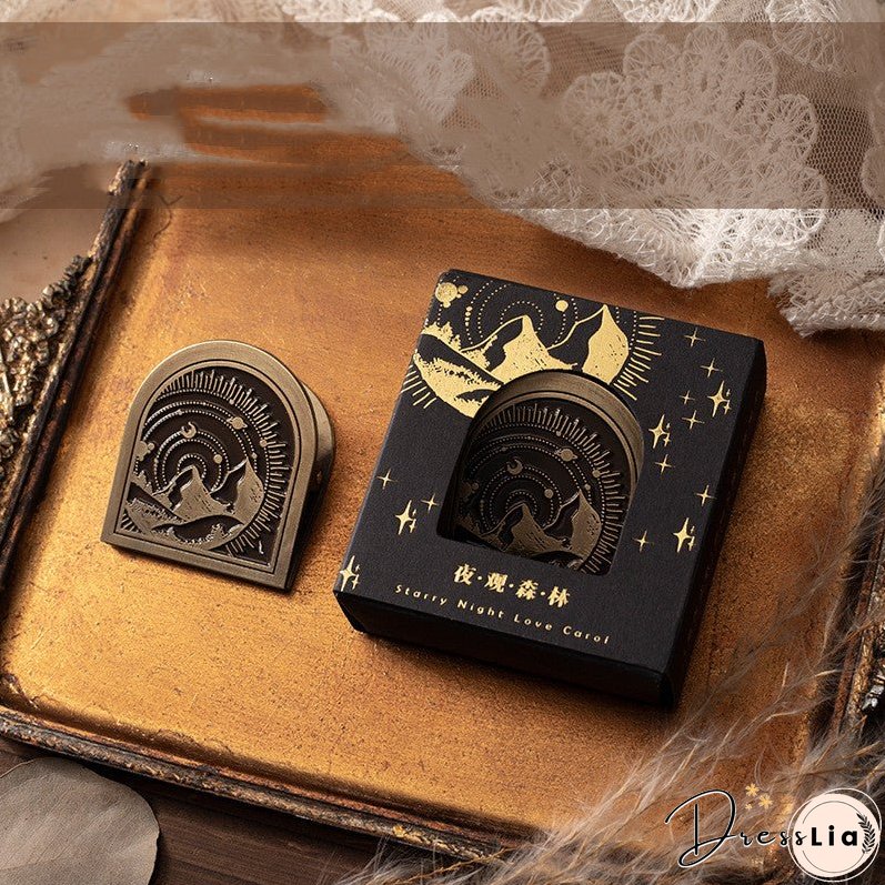 A Beautiful Day Hand Account Metal Clip Book Mark