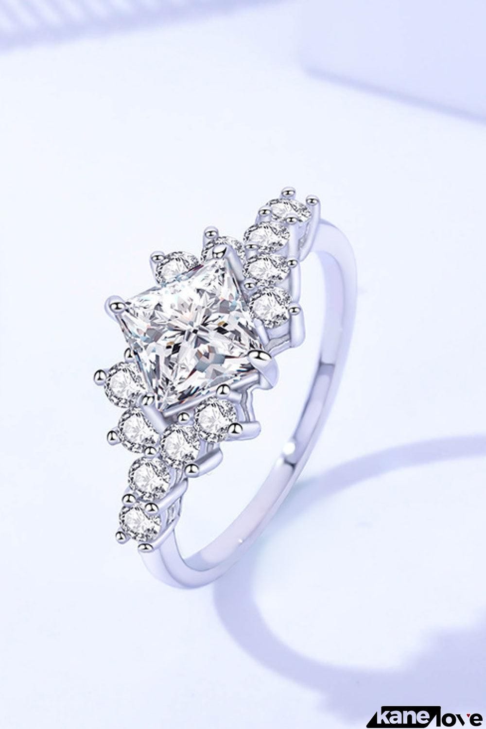 1.38 Carat Moissanite Ring