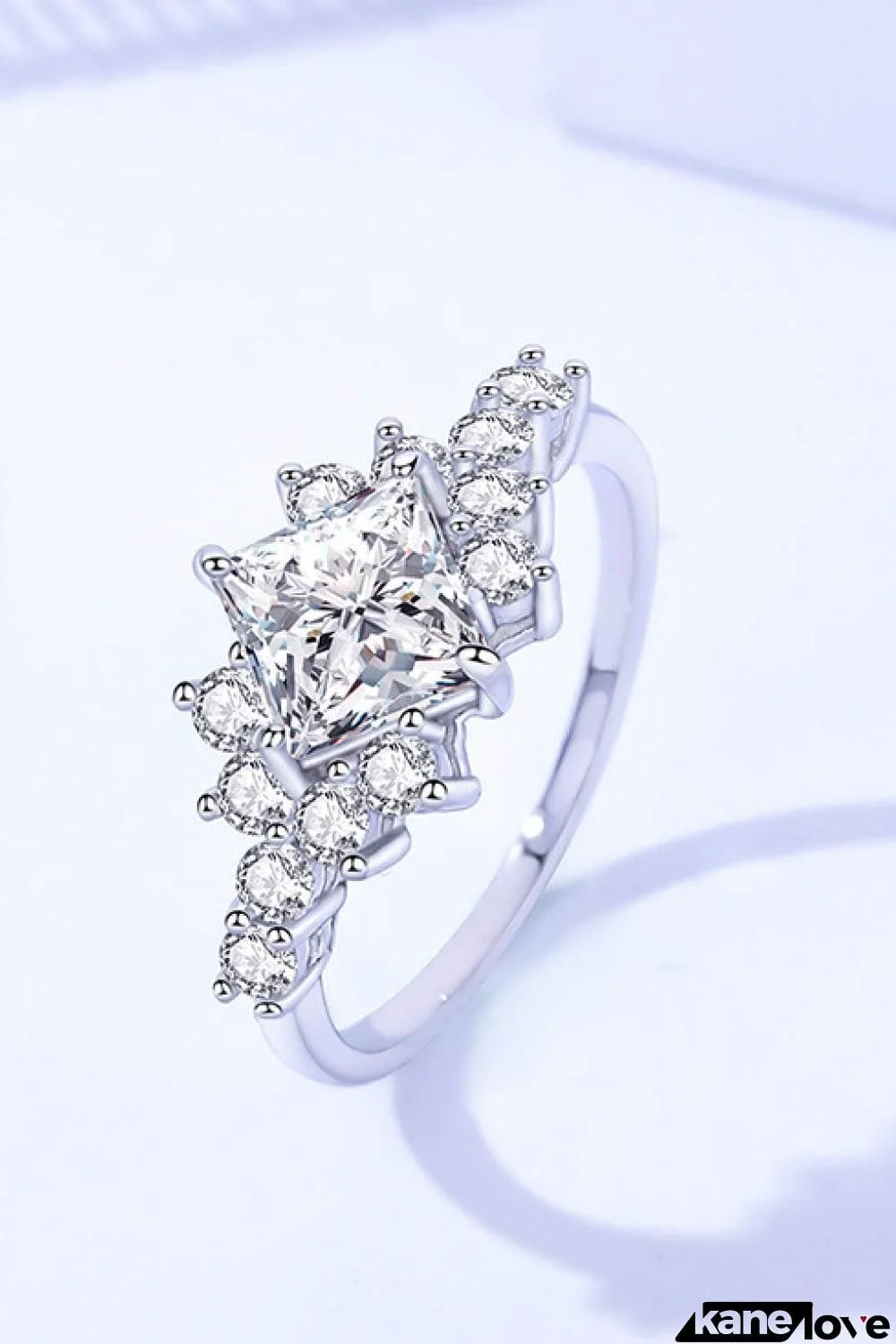 1.38 Carat Moissanite Ring