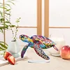 (US Only)2D Flat Sea Turtle Print DIY Desktop Diamond Art Kits Bedroom Table Decoration