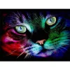 Colorful Pussy | Full Round Diamond Painting Kits