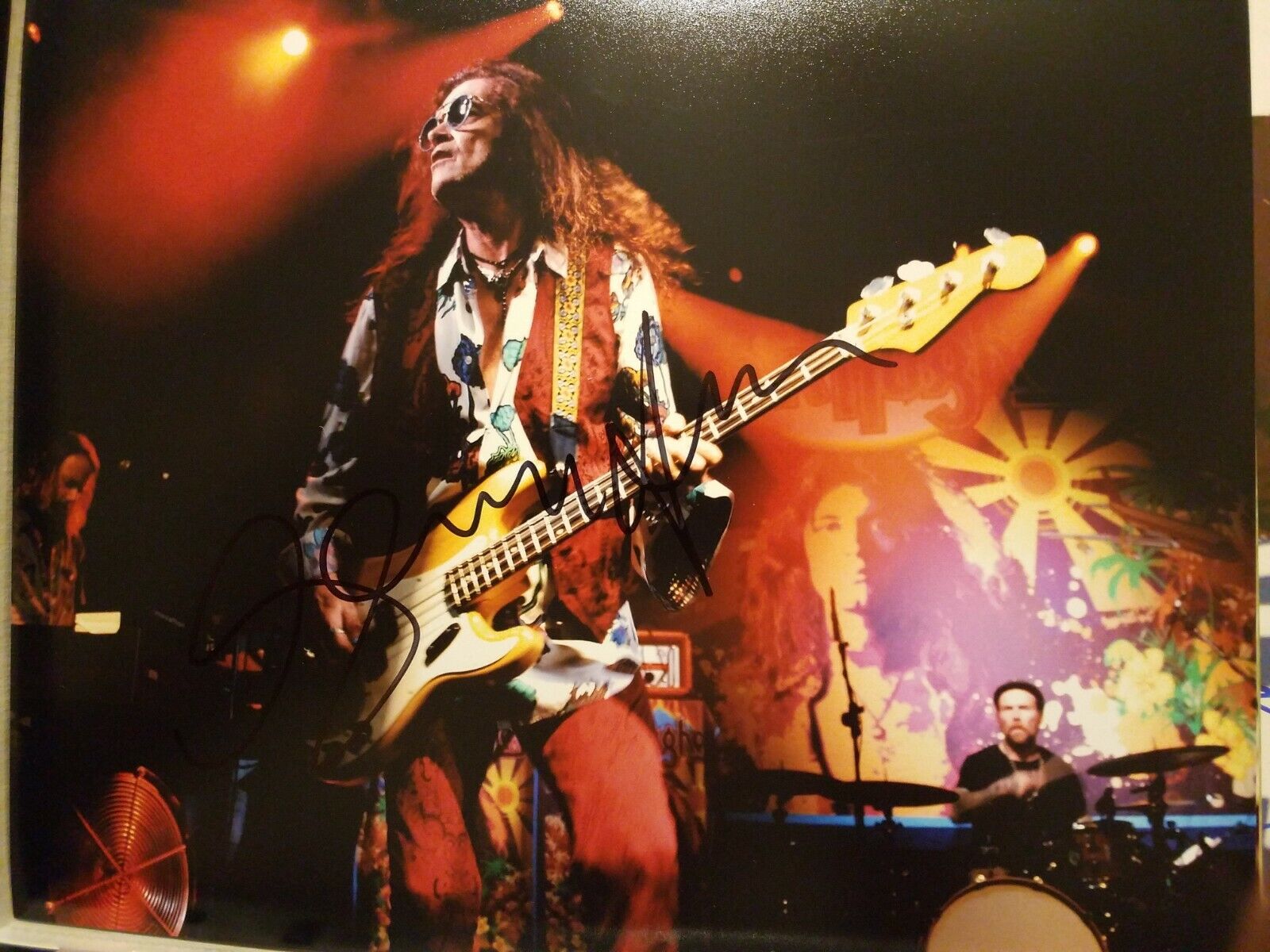 Glenn Hughes SIGNED 8x10 AUTOGRAPH Deep Purple Trapeze NAMM