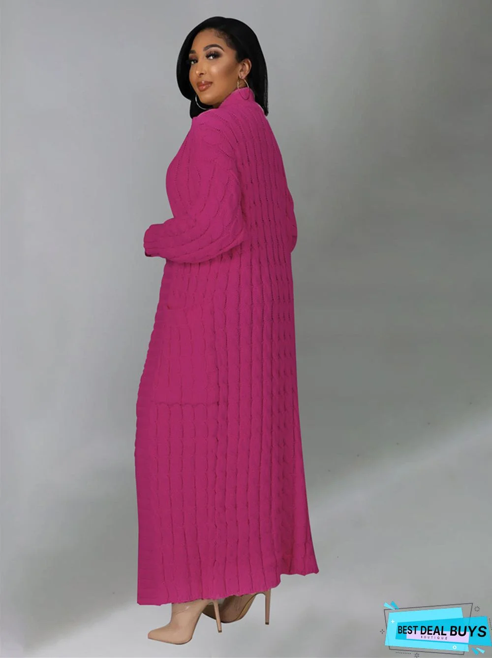 Sexy Casual Solid Color Long Sleeve Sweater