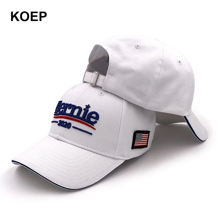 KOEP Bernie Sanders 2023 Cap USA Flag Baseball Caps Keep America Great Snapback Hat 3D Embroidery Star Letter Hindsight Hats