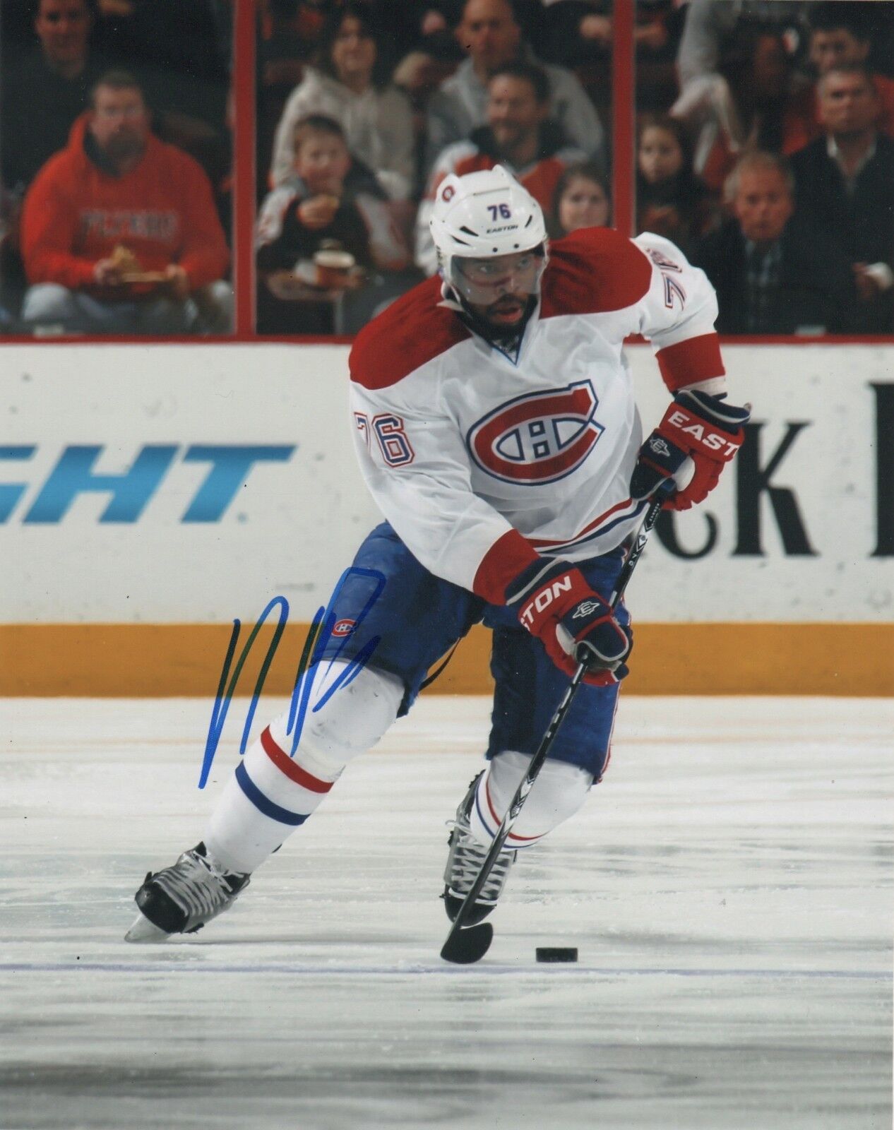 Montreal Canadiens PK Subban Signed Autographed 8x10 NHL Photo Poster painting COA N