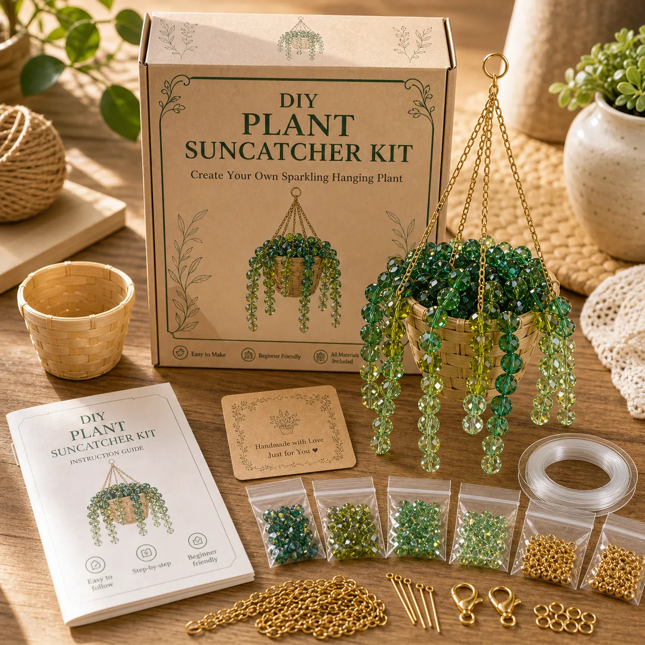 Plant Suncatcher DIY Kit