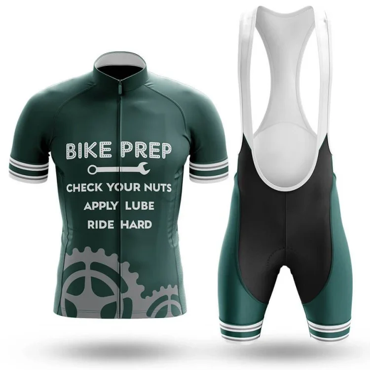 BIKE PREP Men's Short Sleeve Cycling Kit