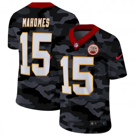 Men's Kansas City Chiefs #15 Patrick Mahomes Camo Limited Stitched Jersey ZGN8