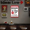 Dog Warning- Vintage Metal Signs(12*16Inch)