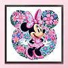 Floral Minnie-14CT Stamped Cross Stitch 40*40cm tapestrymarket